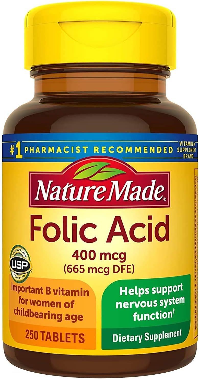 ACIDO FOLICO 400MG - 250 TABLETAS