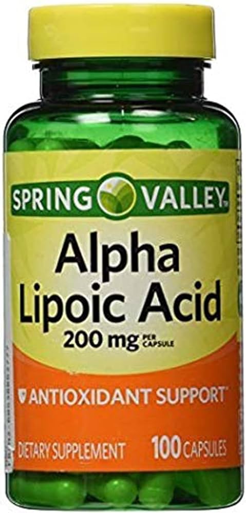 ALPHA LIPOIC ACID 200MG 100 CAPSULAS