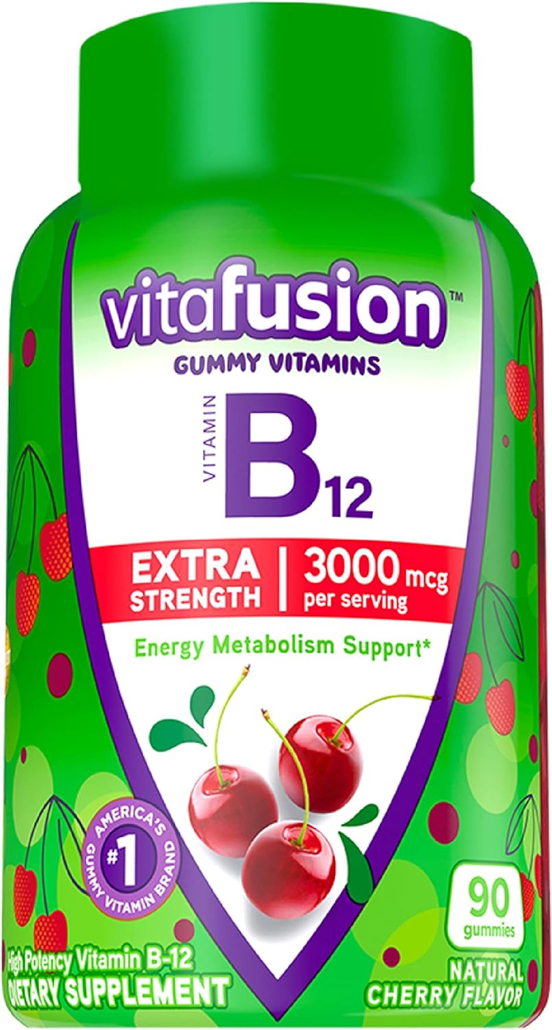 B12 3000MCG 90 GOMITAS