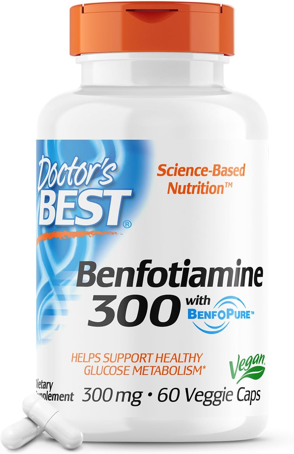 BENFOTIAMINE 300 CON BENFOPURE 300MG- 60 CAPSULAS