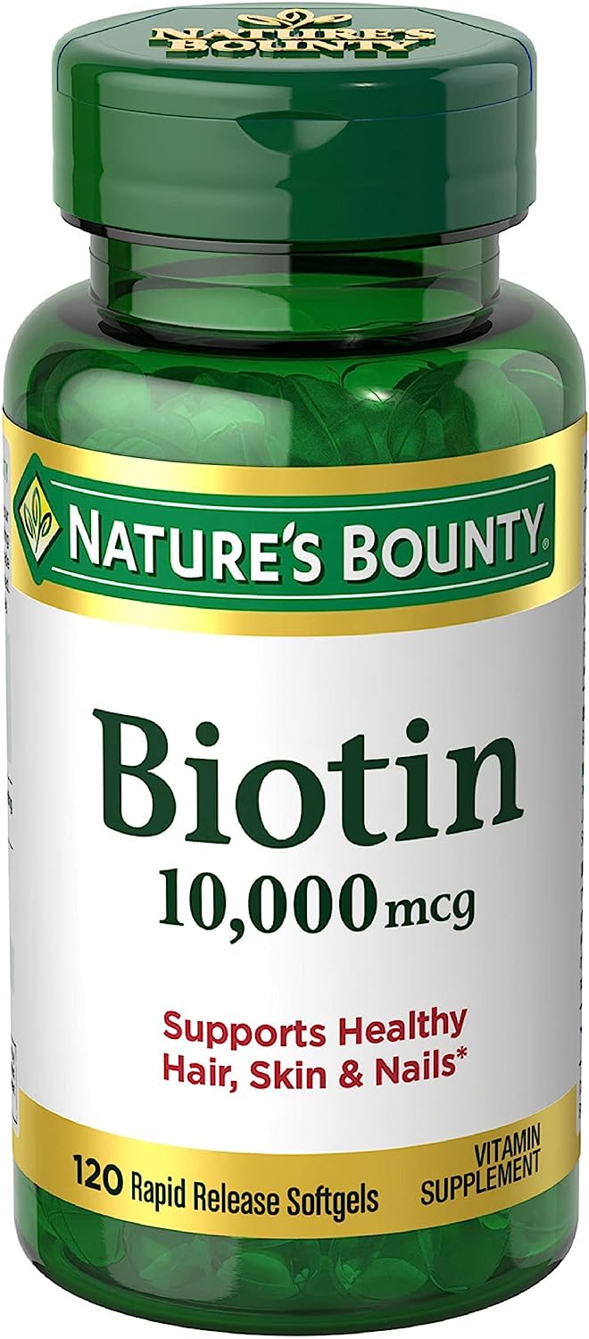 BIOTINA 10,000MCG 100 CAPSULAS