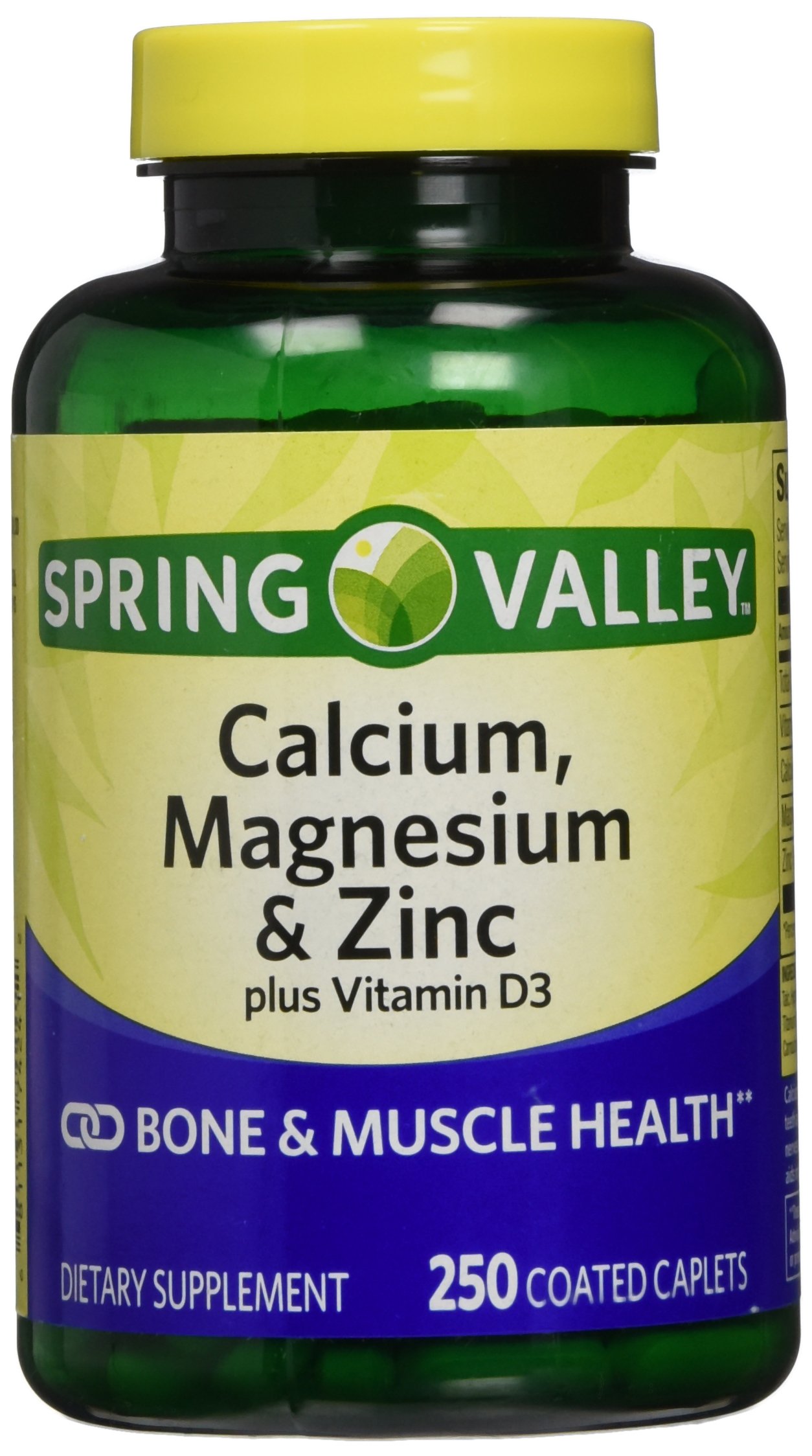 CALCIO, MAGNESIO, ZINC , VITAMINA D3 - 250 CAPSULAS