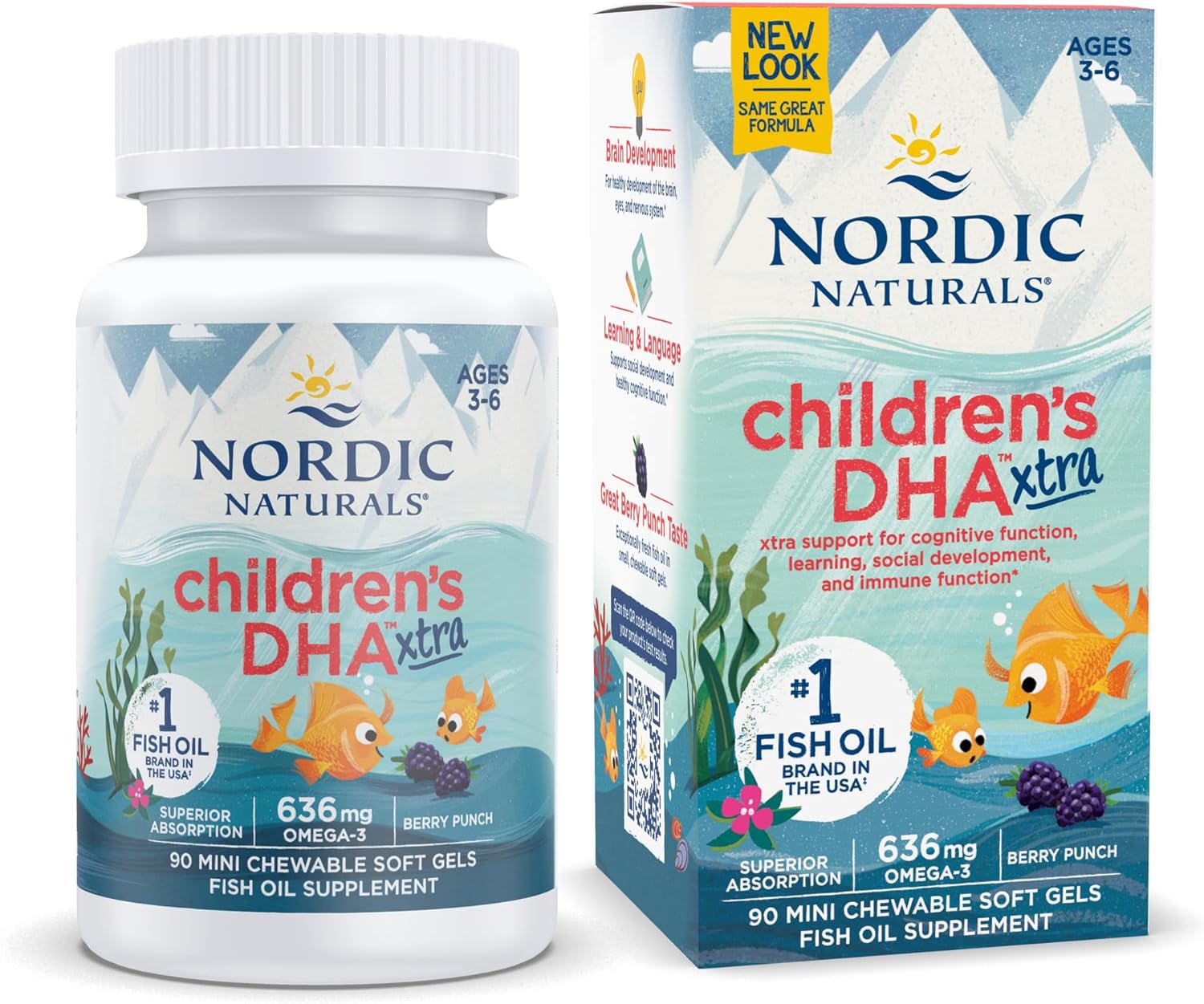 CHILDREN'S DHA 120 MINI CAPSULAS