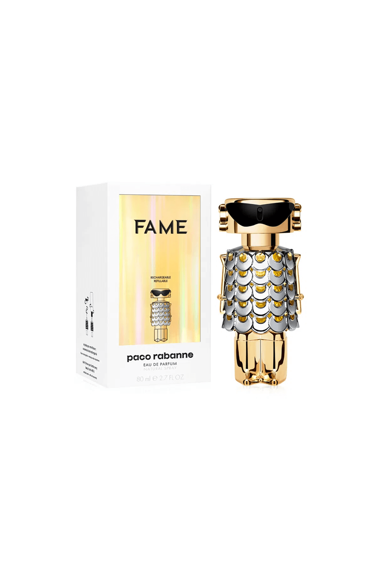 FAME 80ML EAU DE PARFUM RECARGABLE