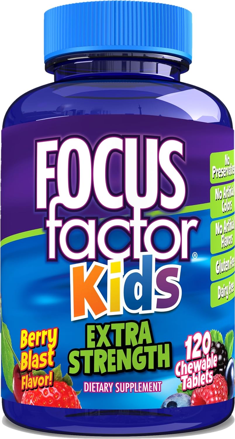 FOCUS FACTOR KIDS EXTRA STRENGH 120 TABLETAS