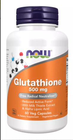 GLUTATHIONE 500MG 60 CAPSULAS VEGANAS