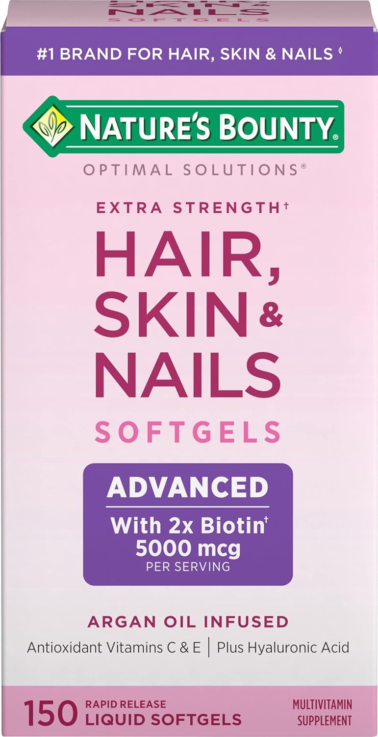 HAIR, SKIN, NAIL ADVANCED 150 CAPSULAS BLANDAS