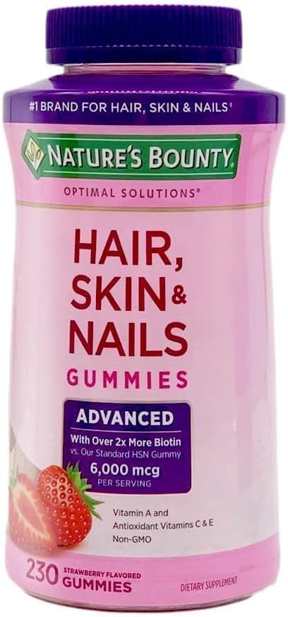 HAIR, SKIN, NAIL GUMMIES ADVANCED 230 GUMMIES