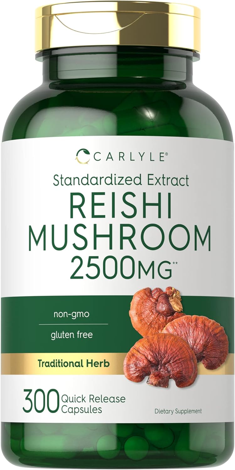 HONGOS REISHI 2500MG - 300 CAPSULAS