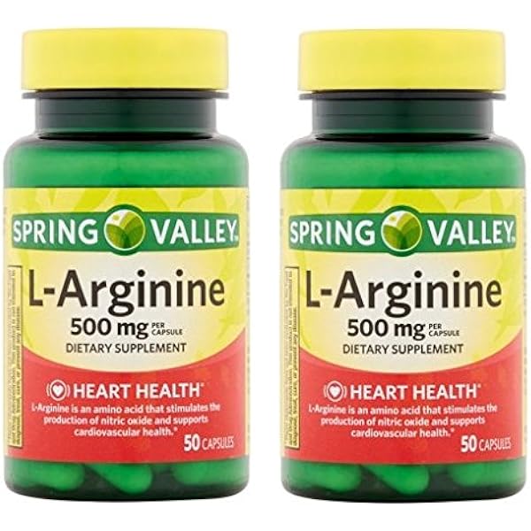 L-ARGININA 500MG DE 50 CAPSULAS