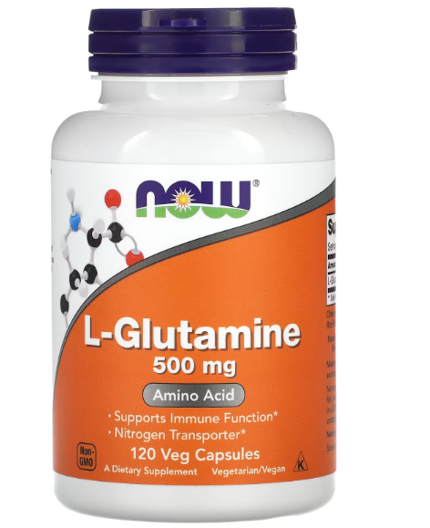 L-GLUTAMINE 500MG 120 CAPSULAS BLANDAS