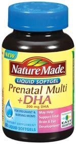 PRENATAL ACIDO FOLICO + DHA 60 CAPSULAS