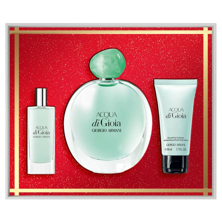 SET ACQUA DI GIOIA 3 PIEZAS 100ML+ 15ML + CREMA 50ML