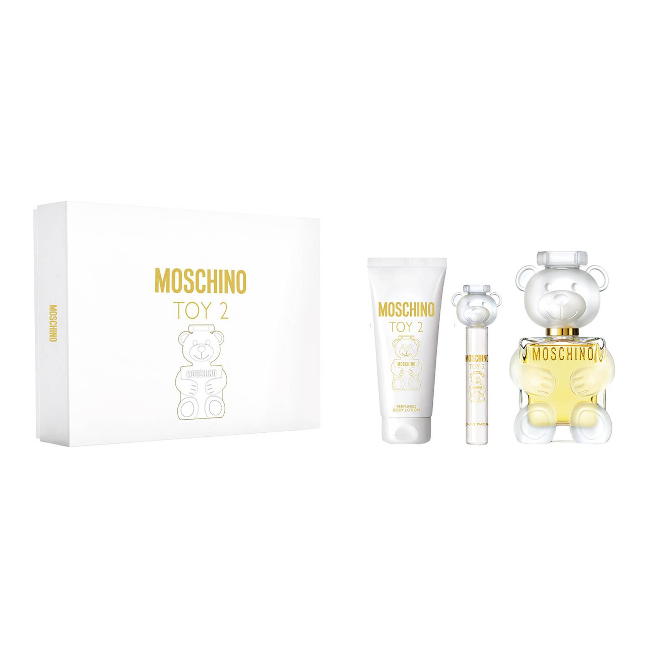 SET MOSCHINO TOY 2 3PCS