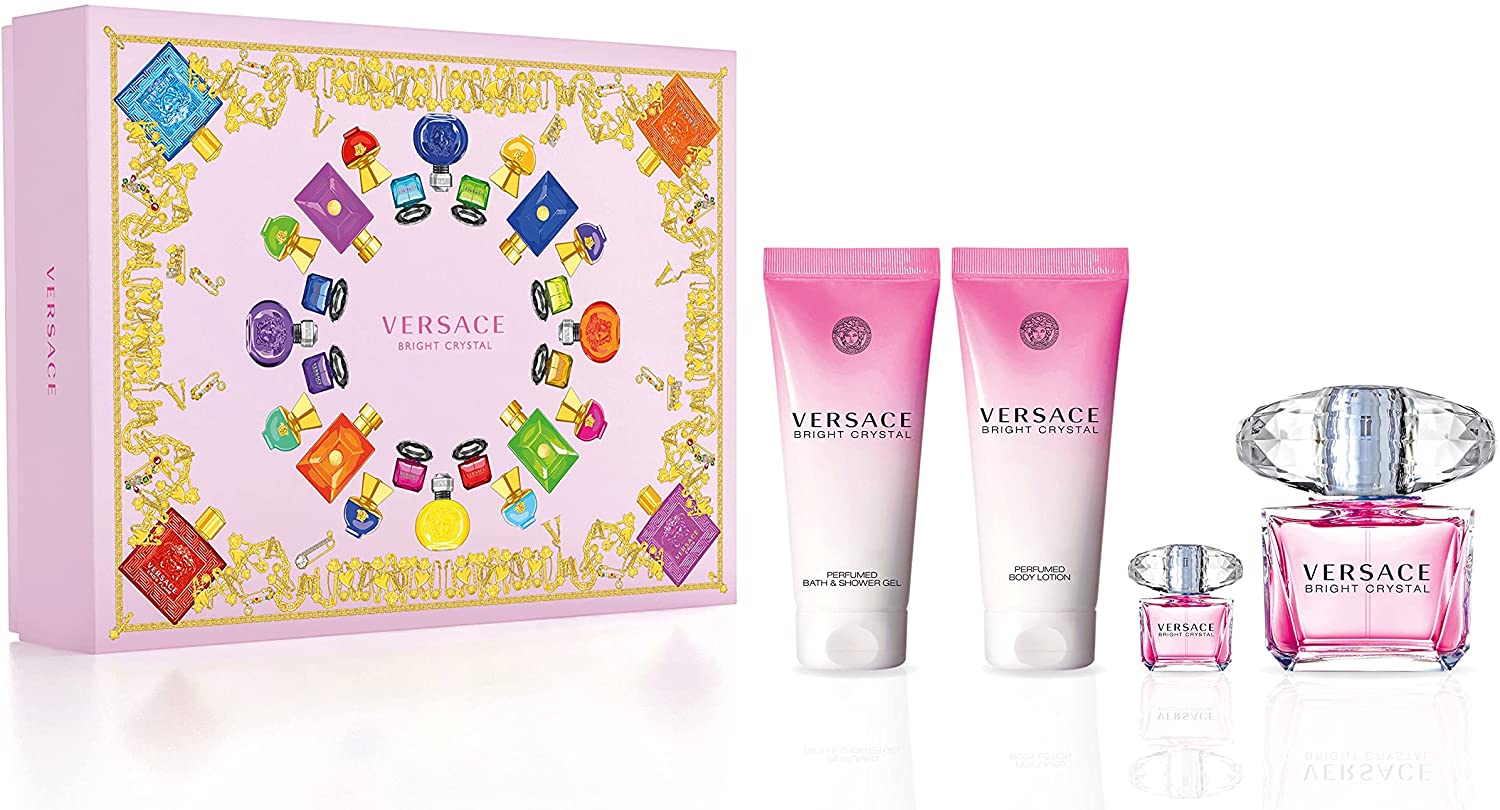 SET VERSACE BRIGHT CRISTAL 4PCS