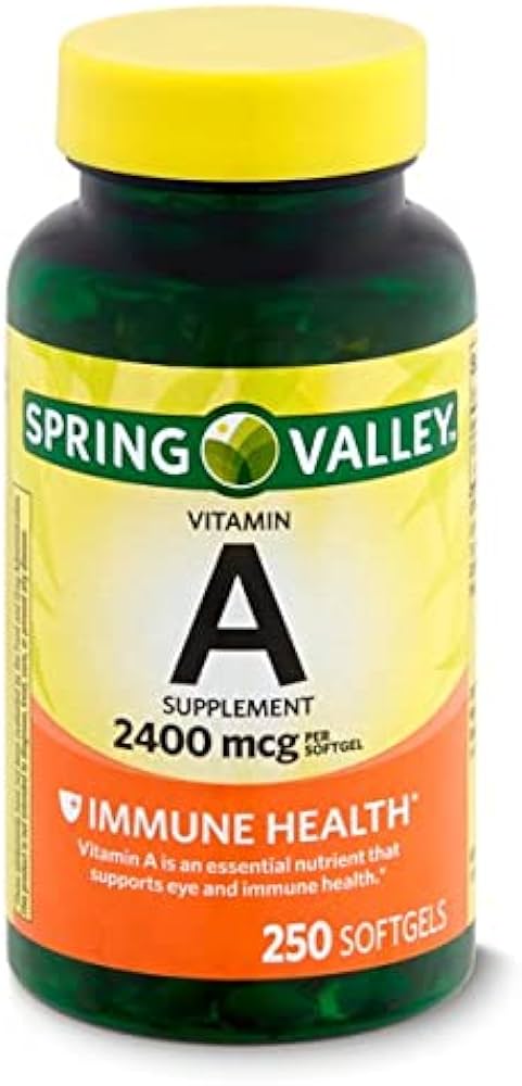 VITAMINA A 2400 MCG 250 CAPSULAS BLANDAS