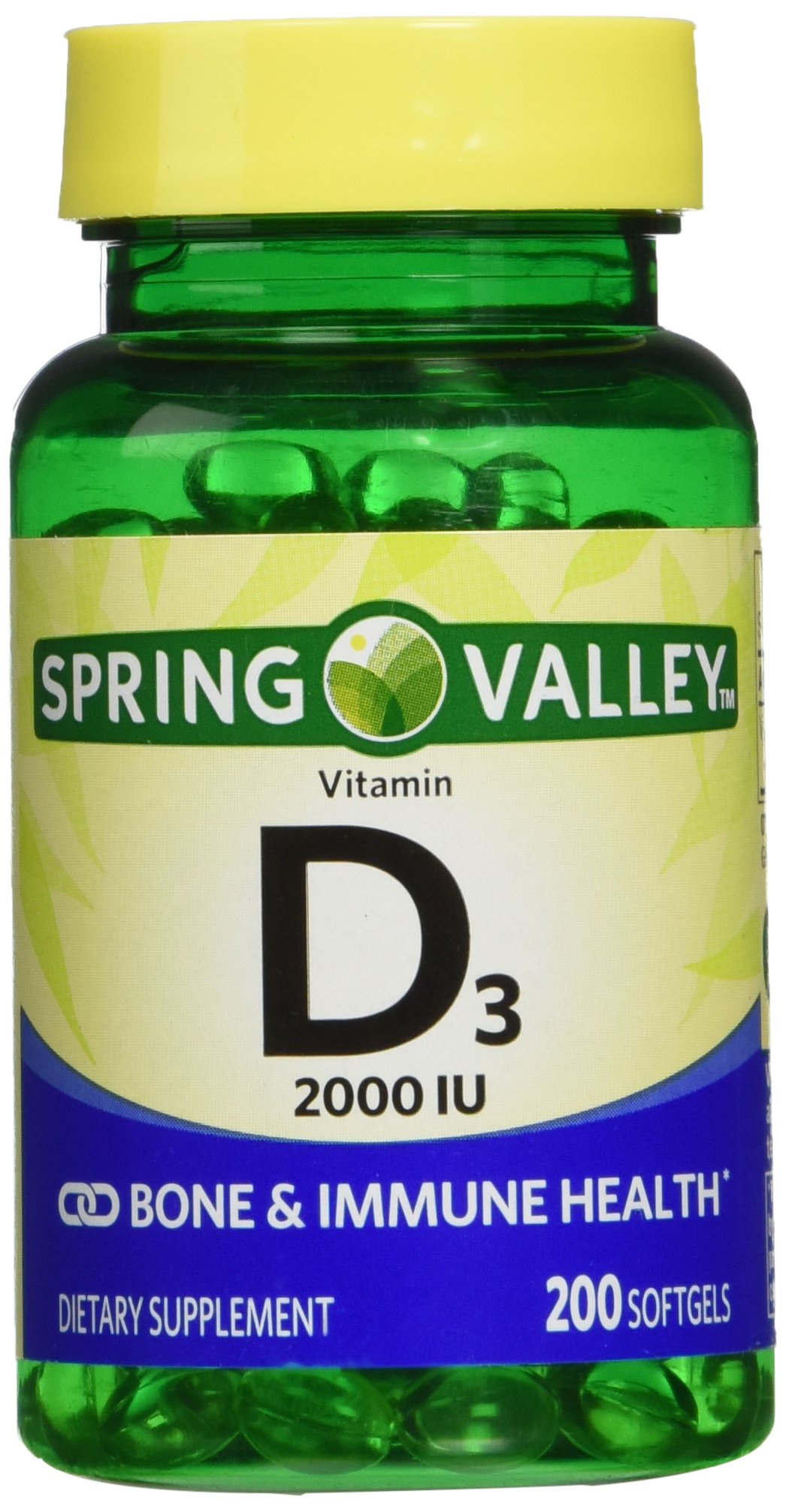 VITAMINA D3 DE 2000IU 200 CAPSULAS BLANDAS