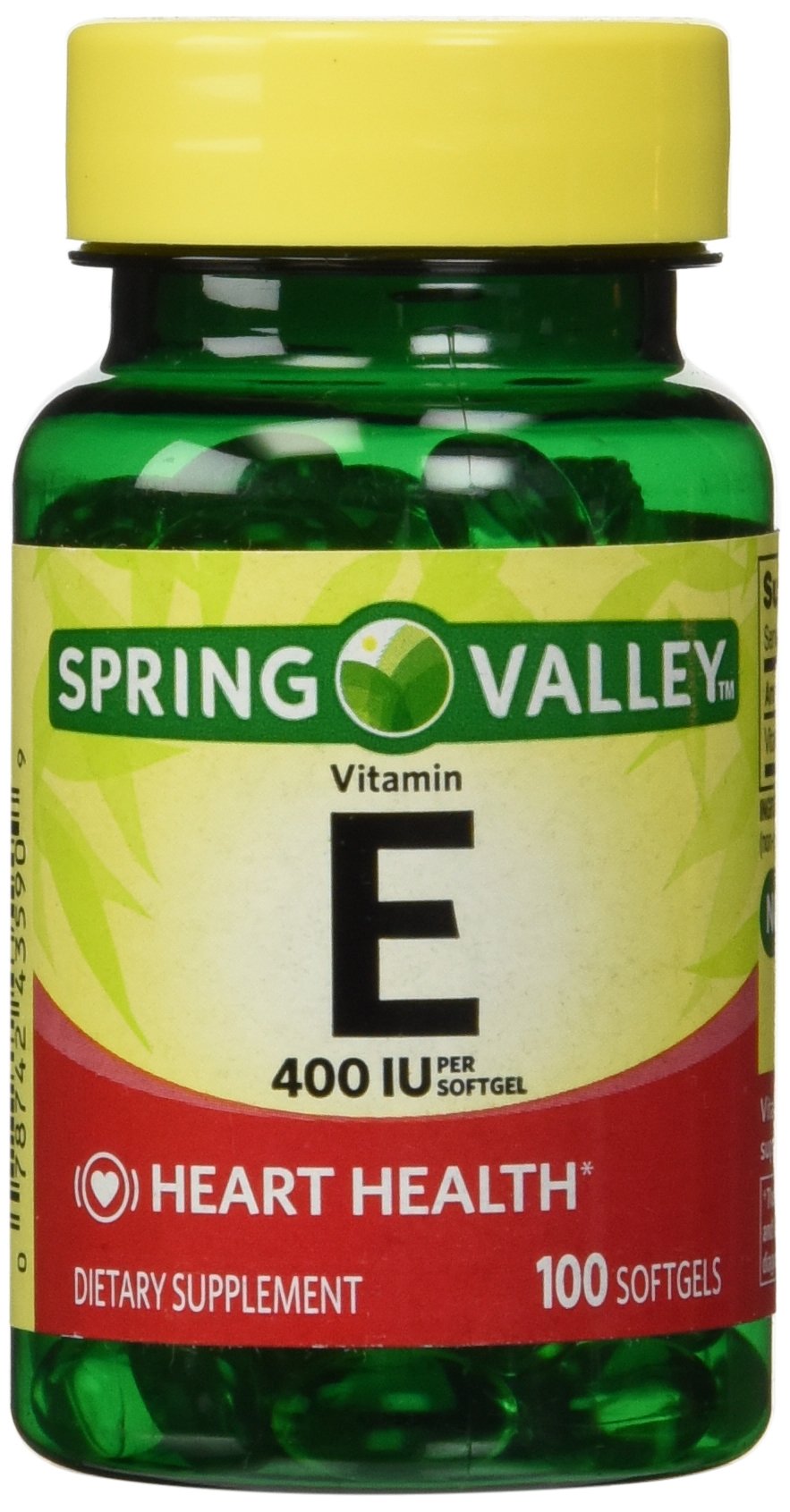 VITAMINA E 180 MG (400IU ) DE 100 CAPSULAS BLANDAS