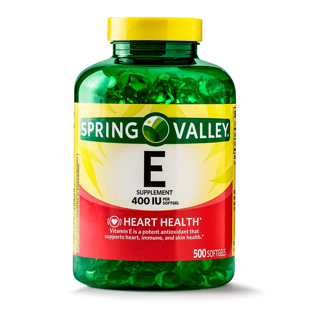 VITAMINA E 180 MG (400IU ) DE 500 CAPSULAS BLANDAS