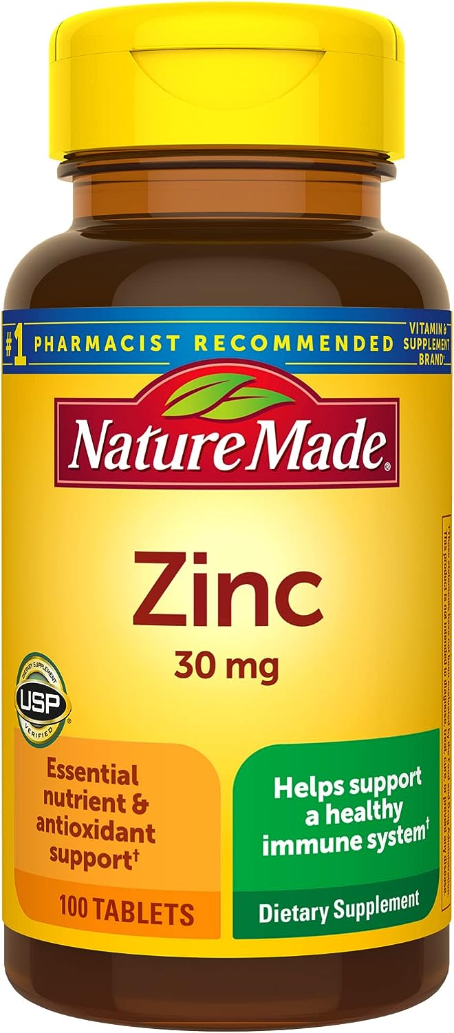 ZINC DE 30MG DE 100 CAPSULAS